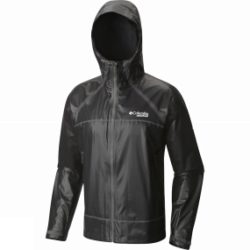 Columbia Mens OutDry Ex Light Shell Jacket Black